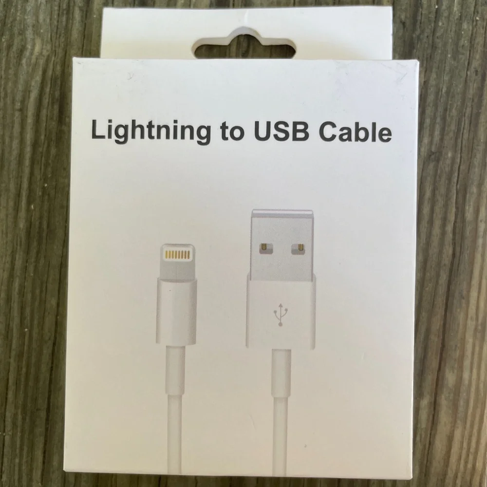 Lightning (apple) to usb charger cable
